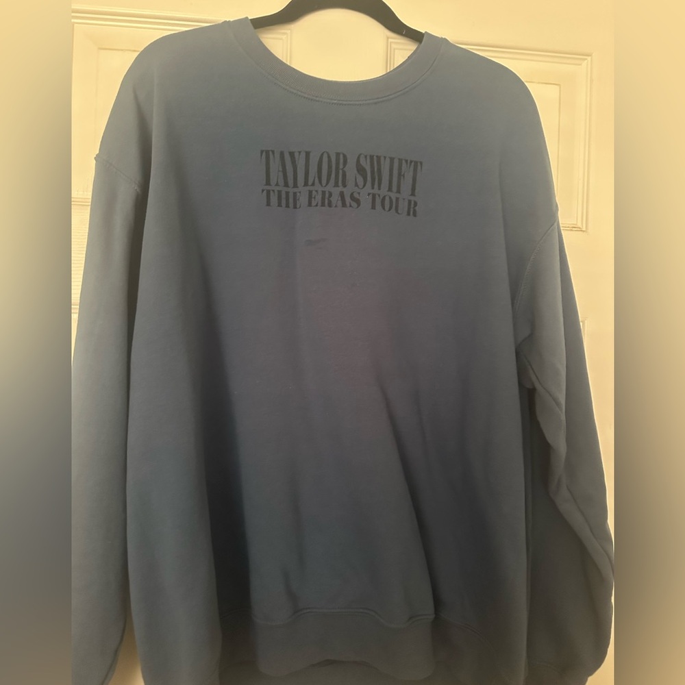 Blue Taylor Swift The Eras Tour Sweatshirt